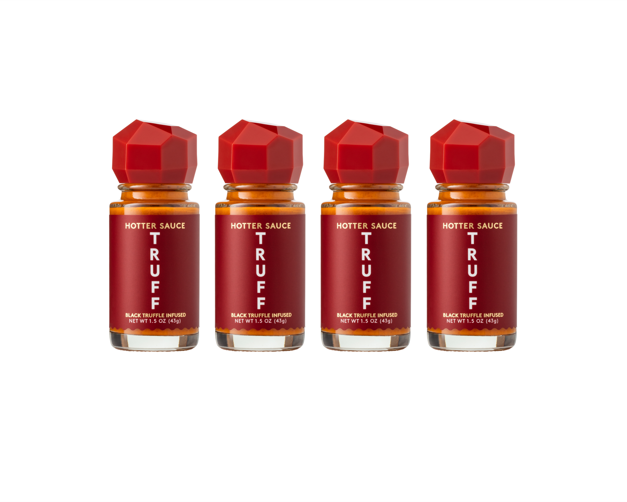 Truffle Infused Mini Hotter Sauce Travel Pack Gluten Free